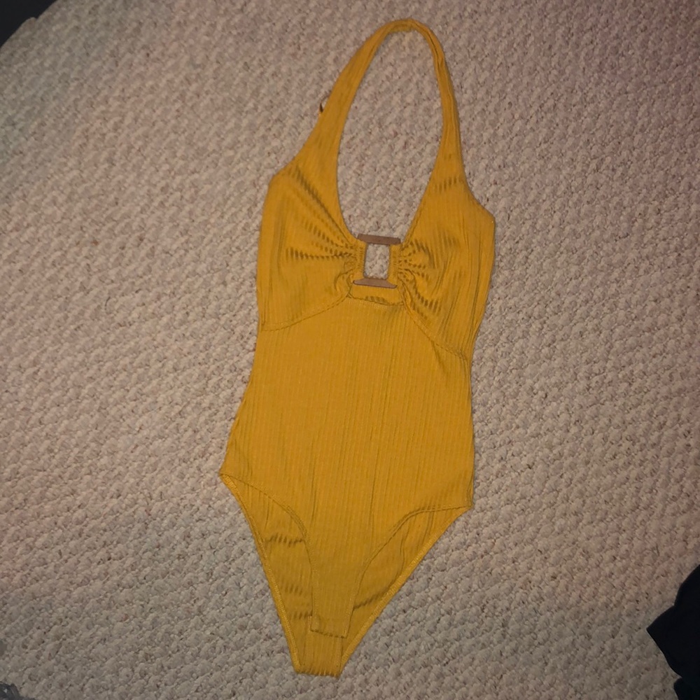 Mustard Bodysuit